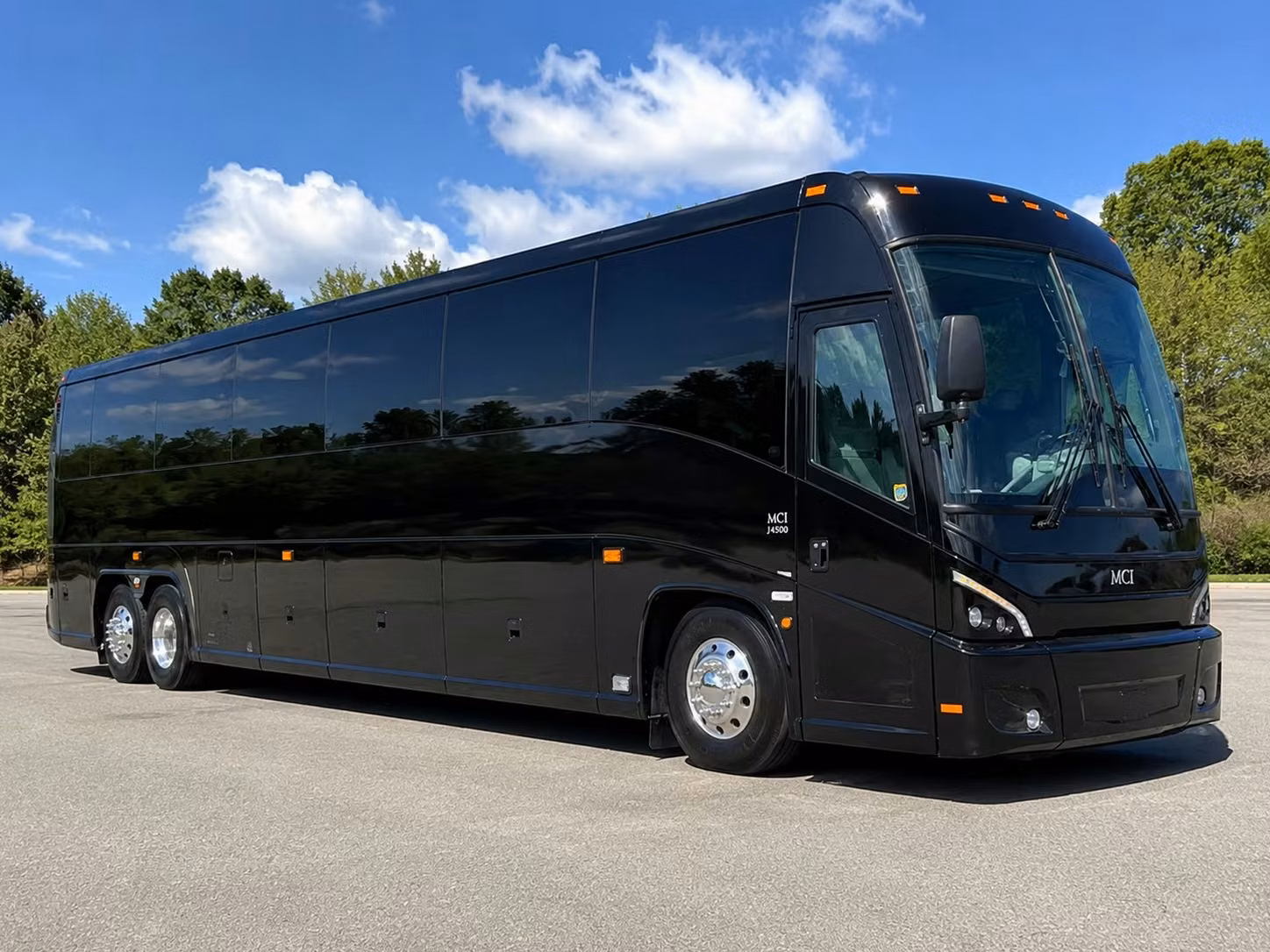 56 passenger charter bus