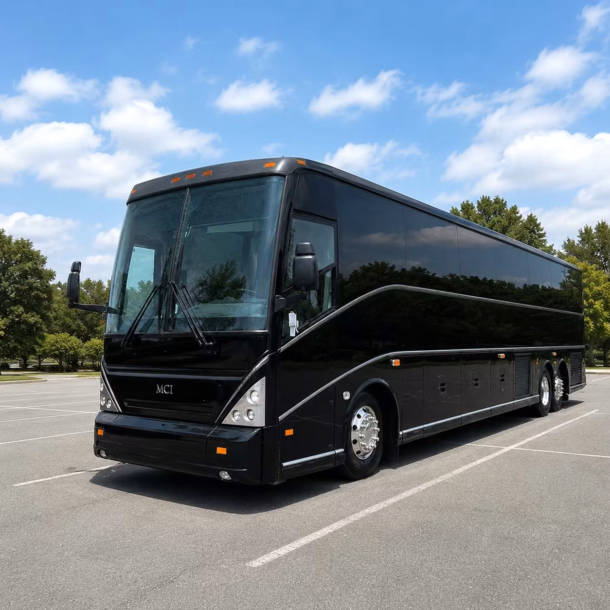 mesa long distance bus rentals