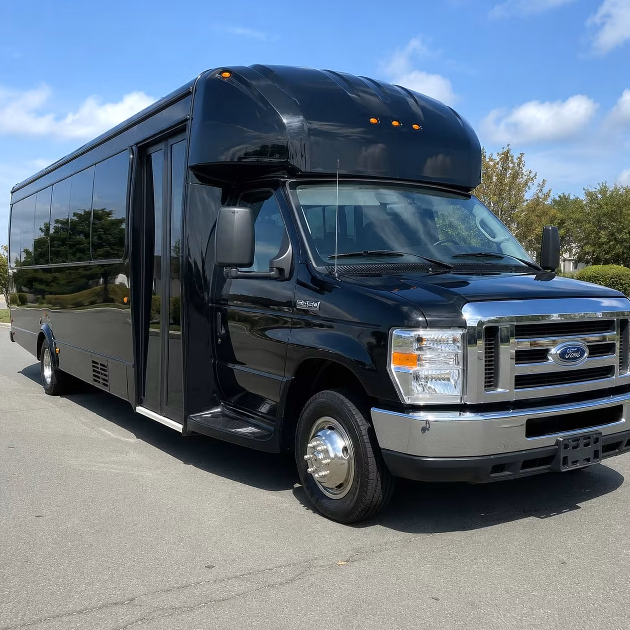 party buses for mesa high school prom groups that want the full experience